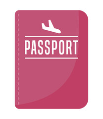 red passport icon