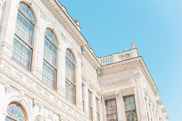 Landscape Istanbul city views, concept of vacation in Turkey. New places for trip. Ideas for journey