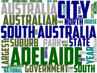 adelaide typography, wordcloud, wordart, adelaide,australia,sky,travel,city