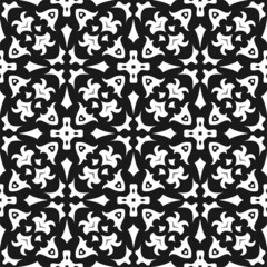Fototapeta na wymiar Songket pattern background modern style. Batik seamless ornament print ready