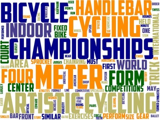 artistic cycling typography, wordcloud, wordart, art,design,artistic,illustration,cycle