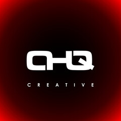 OHQ Letter Initial Logo Design Template Vector Illustration