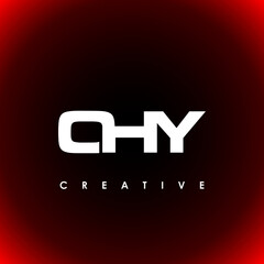 OHY Letter Initial Logo Design Template Vector Illustration