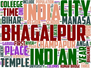 bhagalpur typography, wordcloud, wordart, background,tourism,illustration,bhagalpur,sketch