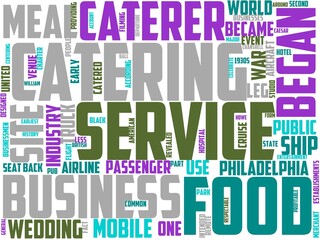 caterer typography, wordcloud, wordart, meal,lunch,food,catering,restaurant
