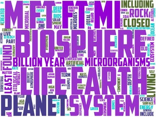 ecosphere typography, wordart, wordcloud, nature,ecosphere,ecosystem,ecology