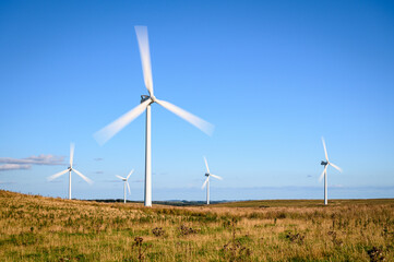 Green Rigg Wind Turbines, which is an 18 turbine onshore Wind Farm located near Sweethope Loughs in...