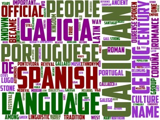 galician typography, wordart, wordcloud, food,galician,galicia,traditional