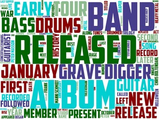 Fototapeta premium grave digger typography, wordart, wordcloud, digger,grave,cemetery,burial