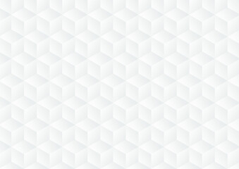 Abstract white and grey geometric background texture