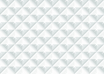 Abstract white and grey geometric background texture