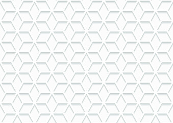 Abstract white and grey geometric background texture