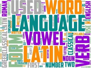 latin typography, wordart, wordcloud, latin,hispanic,portrait,casual