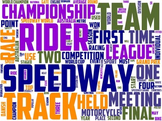 motorcycle speedway typography, wordcloud, wordart, speedway,motorcycle,speed,race