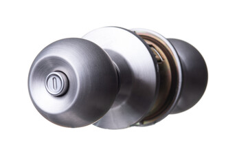 Door knob isolated on white background