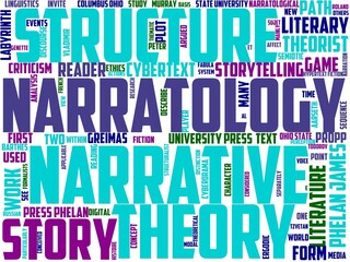narratology typography, wordcloud, wordart, persuasion,psychology,effect,behaviour