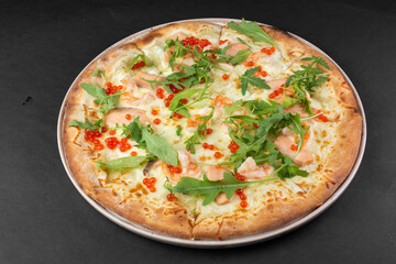 pizza with vegetables