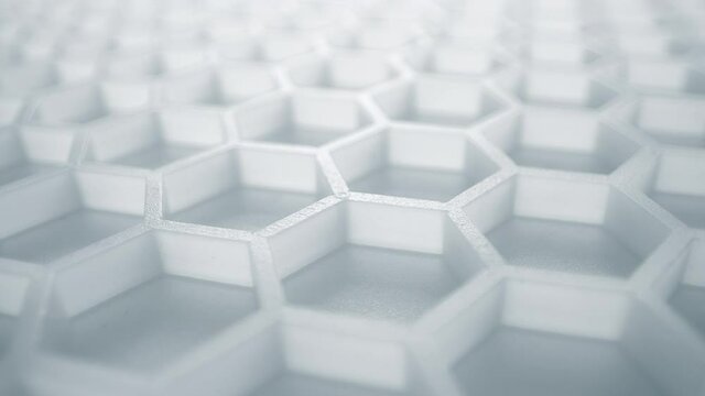 Abstract hexagon geometry background. Useful as abstract background.