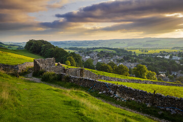 The town of Settle in North Yorkshire