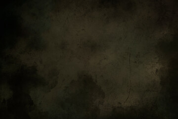 Fototapeta premium Scary dark background for horror, Halloween. Grunge, dust and smoke.