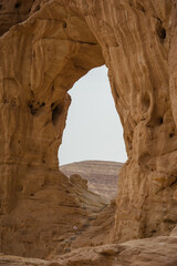 Timna Nature Park in the Desert of Southern Israel
