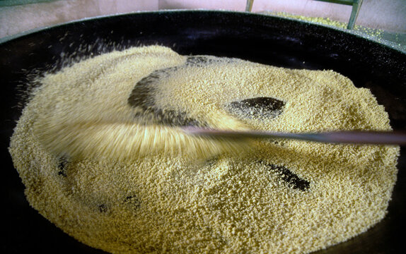 Farinha de Mandioca.