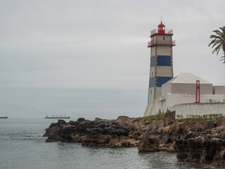 lighthouse on the coast
