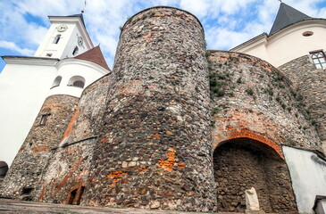 UKRAINE. MUKACHEVO. 24 AUGUST 2021. Internal part of an ancient castle of 