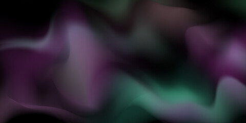 Dark gradient. Multi-colored smoke effect. Northern Lights. Unusual abstract background. Wallpaper or cover