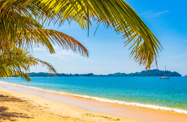 Tropical Paradise island Koh Phayam Ao Khao Kwai Beach Thailand.