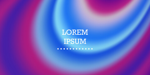 Abstract gradient mesh background in bright rainbow colors. Colorful banner template