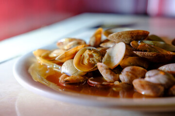 Clams Black Bean Sauce