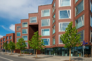 View of residential buildings on Prechistenskaya embankment