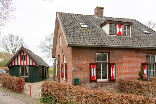 House in the village of Haarzuilens in The Netherlands