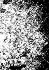 Black and white grunge texture. Abstract background of dirt, scratches, scuffs, wear