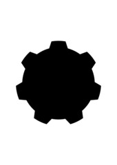 Seven teeth cog.