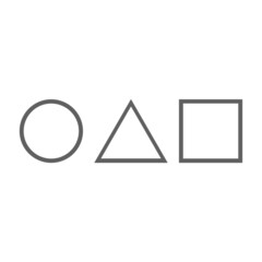 3 FASHION GEOMETRIC SYMBOLS