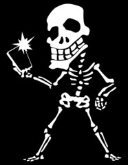 Vanity Snapshot Skeleton Cartoon