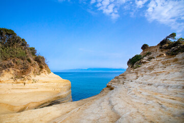 Kap Drastis Strand auf der   Insel Korfu  