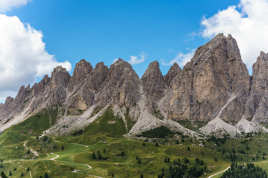 Val di Gardena Hike in dolomity