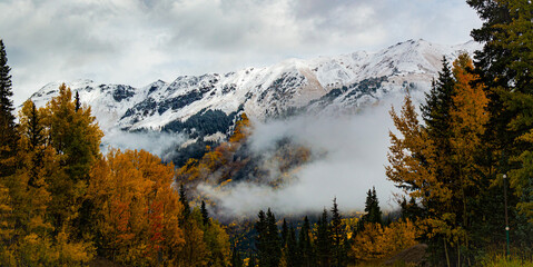 autumn in the mountains