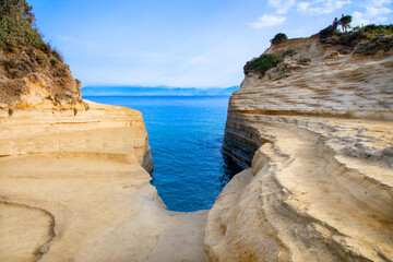 Kap Drastis Strand auf der Insel Korfu