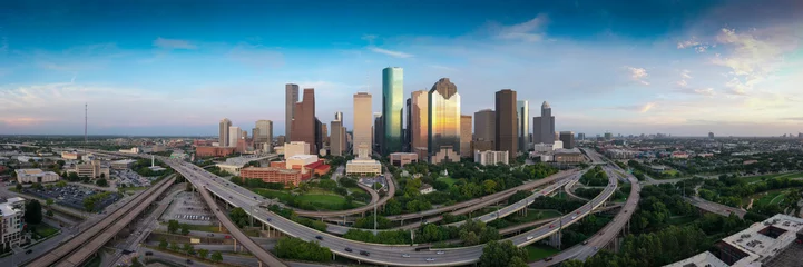 Plexiglas foto achterwand Houston centrum © Jose