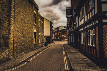 Southampton, UK August 30th 2021 : Old Town city in center
