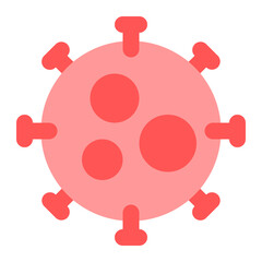 coronavirus icon illustration