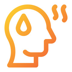 fatigue icon illustration