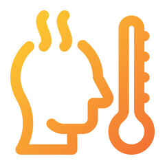 fever icon illustration