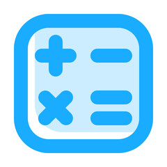 Obraz premium Calculator Icon Illustration