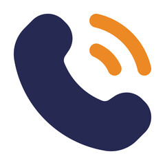 Support Call Icon Illustration