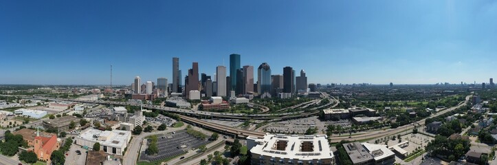 Fototapeta na wymiar Houston Downtown 